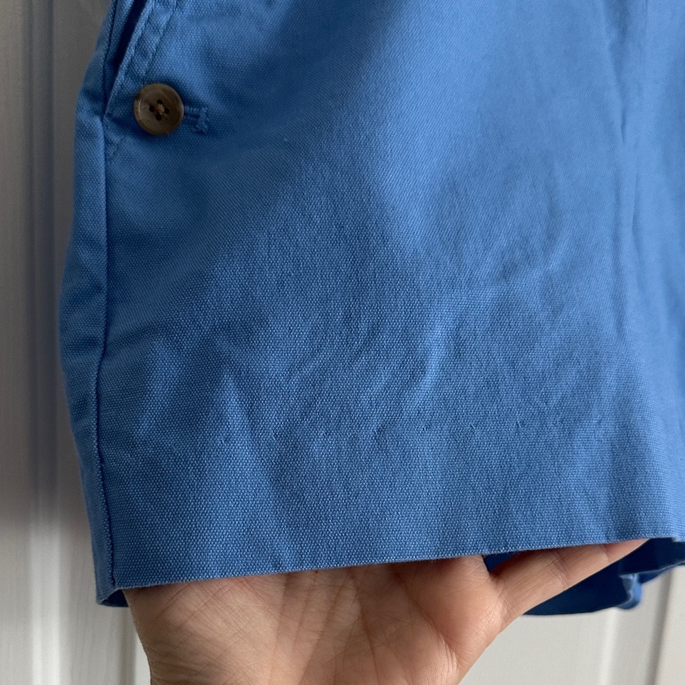 Banana Republic High Waist Blue Women's Shorts - Picture 3 of 5